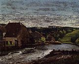 Famous Valley Paintings - The Loue Valley